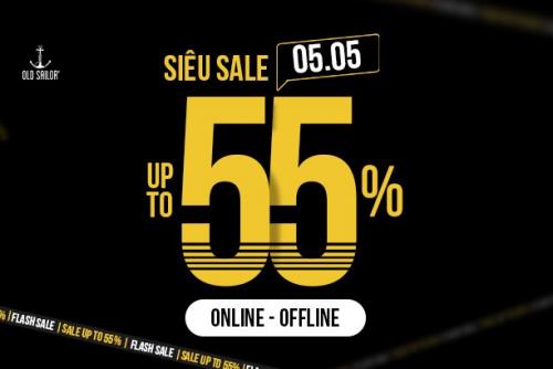 DOUBLE DAY -  SALE UP TO 55%