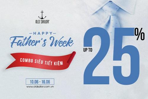 HAPPY FATHER'S WEEK | SALE UP TO 25%