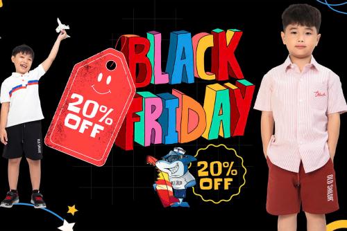 ƯU ĐÃI ĐẶC BIỆT  - GIẢM 20% TOÀN BỘ SẢN PHẨM KIDS