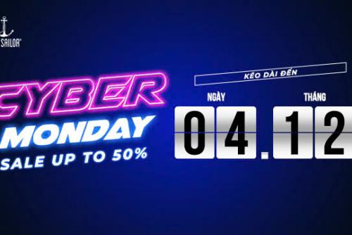 [CYBER MONDAY] GIẢM GIÁ CỰC SỐC LÊN ĐẾN 50%++ TOÀN BỘ CỬA HÀNG