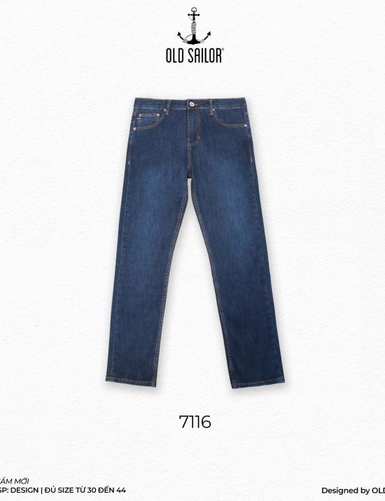 Quần Jeans Form Slimfit Old Sailor - 7116 - Big size upto 44