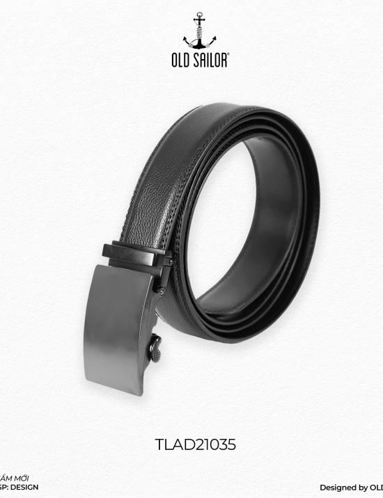 Thắt lưng office belt Old Sailor - TLAD21035 - 1m6 - black