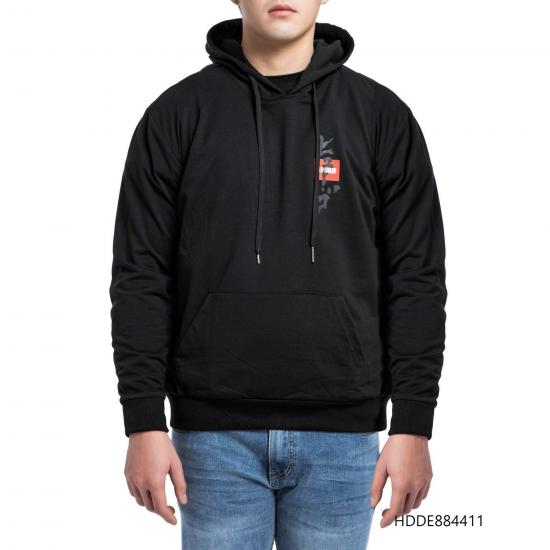 Áo hoodie red tag Old Sailor - O.S.L RED TAG HOODIE BLACK - HDDE884411 - đen - big size upto 4XL