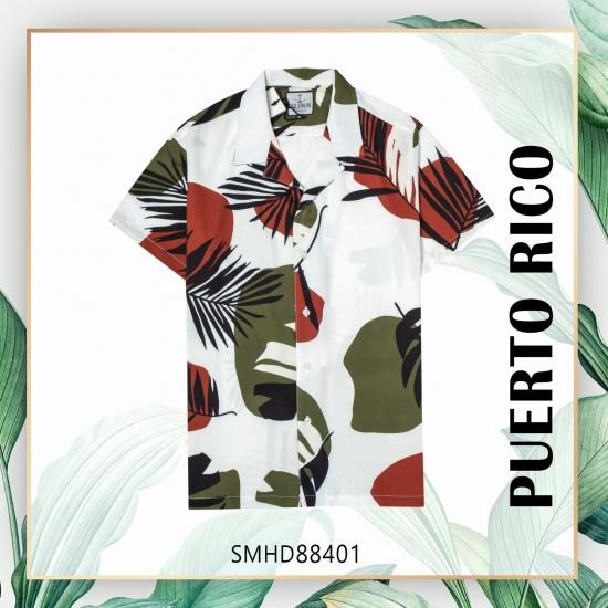 Áo sơ mi họa tiết Old Sailor - Puerto Rico Shirt O.S.L - SMHD884011 - big size upto 4XL