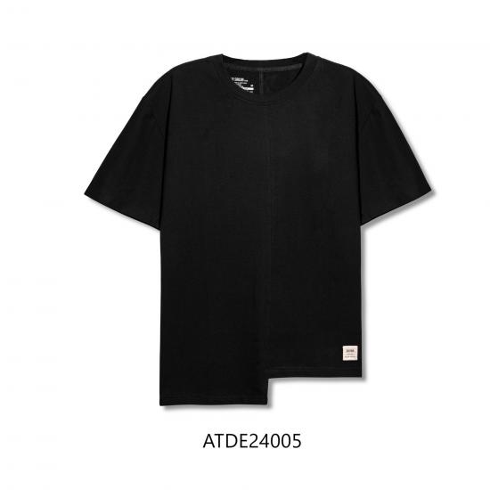 Áo thun zig square Old Sailor - O.S.L ZIG SQUARE TEE - BLACK - ATDE24005 - đen - Big Size upto 4XL