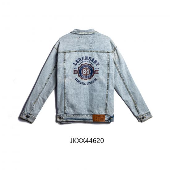 Áo khoác Jean Old sailor - O.S.L DENIM JACKET - Light blue - JKXX446201 - big size upto 4XL