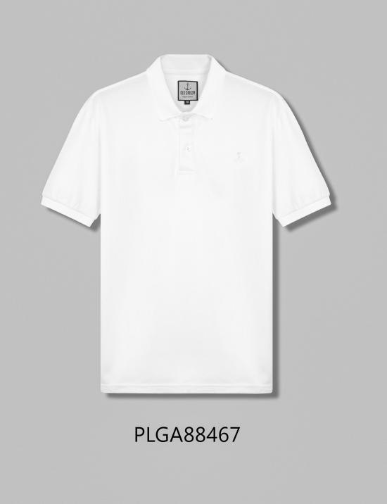 Áo polo vải cafe Old Sailor - O.S.L POLO - PREMIUM SERIES - WHITE - trắng - PLGA88467 - Big Size upto 5XL
