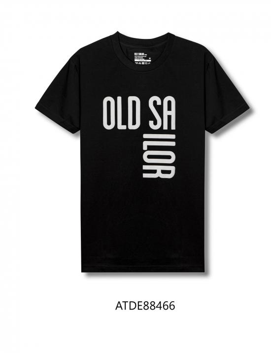 Áo thun graphic big logo Old Sailor - O.S.L CLASSIC BIG TEE - BLACK - ATDE88466 - đen - Big Size upto 5XL