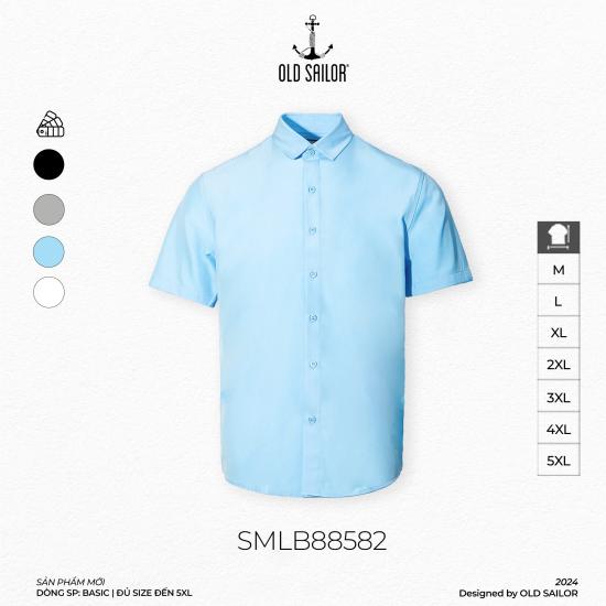 Áo sơ mi mango Old Sailor - Blue - SMLB88582 - xanh - Big Size Upto 5XL