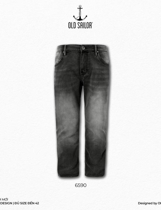 Quần jean nam ống suông Old Sailor - OSL STRAIGHT JEANS - 6590 - Big size upto 42