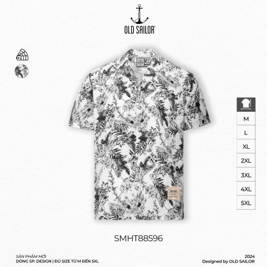 Áo Sơ Mi Coban Vải Sợi Tre Old Sailor - SMHT88596 - Big Size Upto 5XL