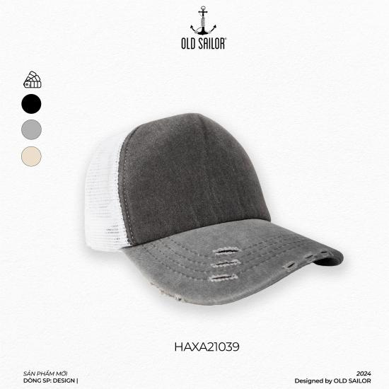 Nón Lưỡi Trai Wash Old Sailor - HAXA21039