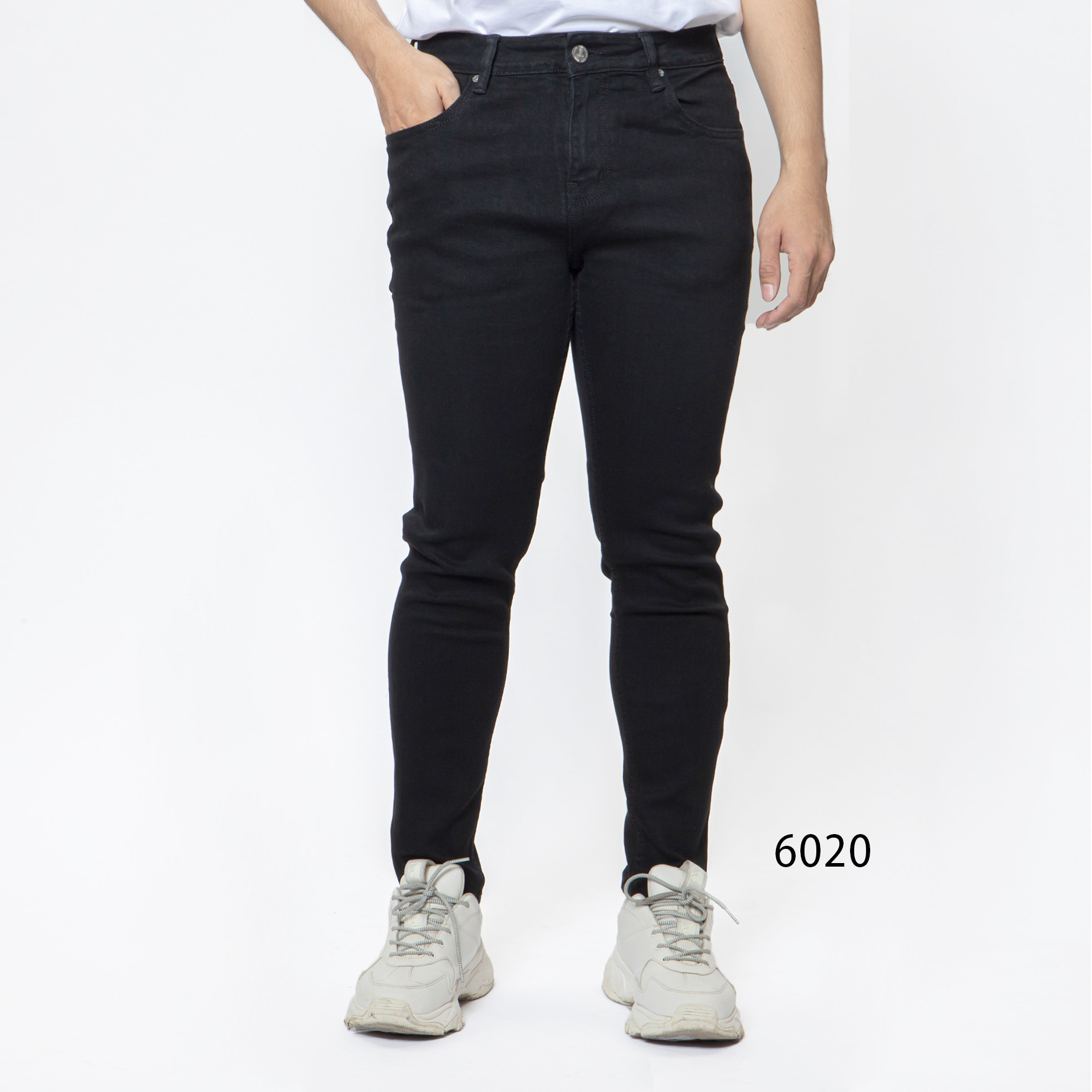 Quần Jean đen nam Old Sailor - O.S.L JEANS PREMIUM - BLACK - 6020 - Big Size upto 42