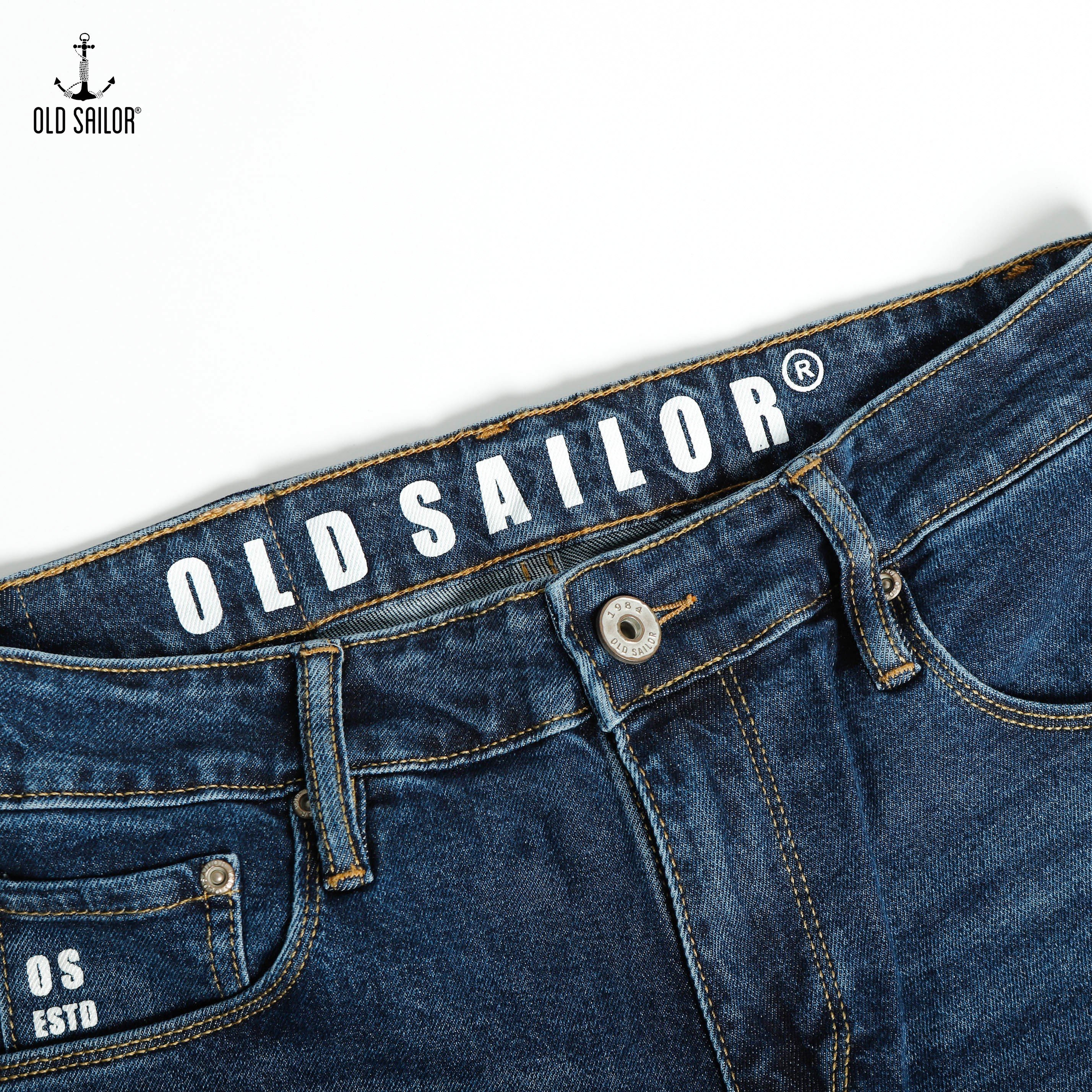 Quần jean nam ống suông Old Sailor - OSL STRAIGHT JEANS - 6687 - Big size upto 42