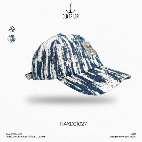 Nón lưỡi trai Old Sailor - O.S.L WASHED DENIM HAT - HAXD21027