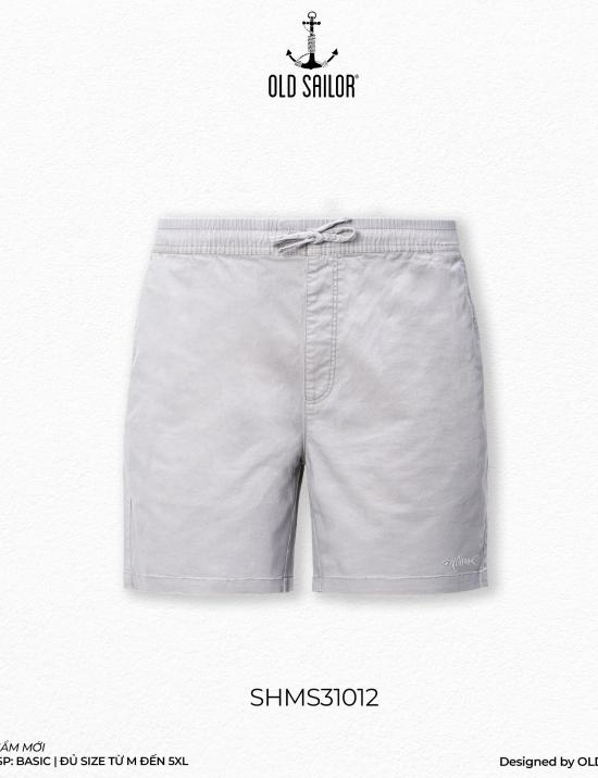 Quần Short Kaki Shark Old Sailor - SHMS31012 - Big Size upto 6XL