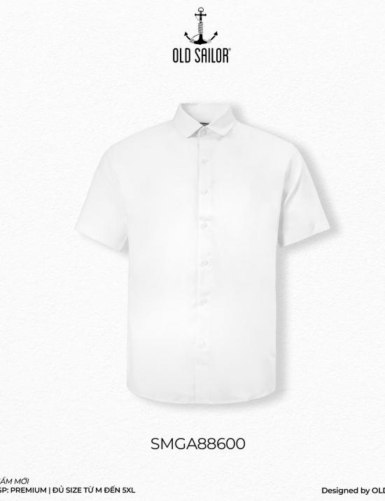 Áo Sơ Mi Vải Sợi Tre Old Sailor - SMGA88600 - Big Size Upto 5XL