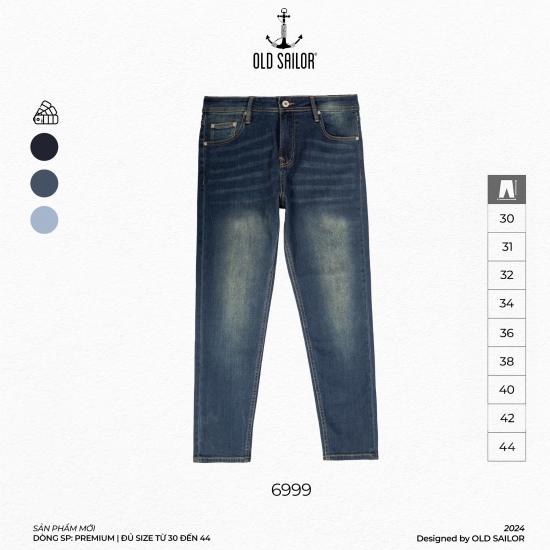 Quần Jeans Form Skinny 95cm Old Sailor - 6999 - Big size upto 44