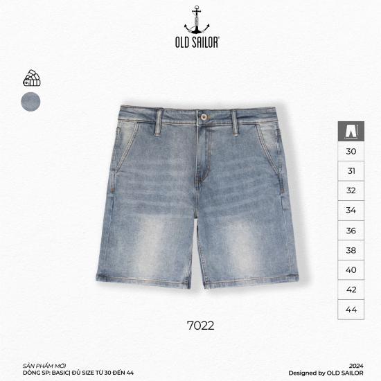 Quần Short Denim Old Sailor - 7022 - Big size upto 44