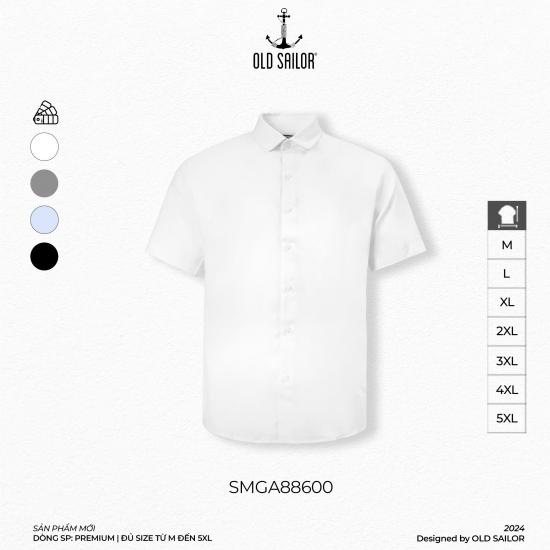 Áo Sơ Mi Vải Sợi Tre Old Sailor - SMGA88600 - Big Size Upto 5XL