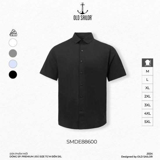 Áo Sơ Mi Vải Sợi Tre Old Sailor - SMDE88600 - Big Size Upto 5XL