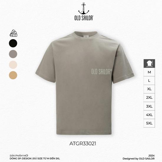 Áo Thun Oversize Old Sailor - ATGR33021 - Big Size Upto 5XL