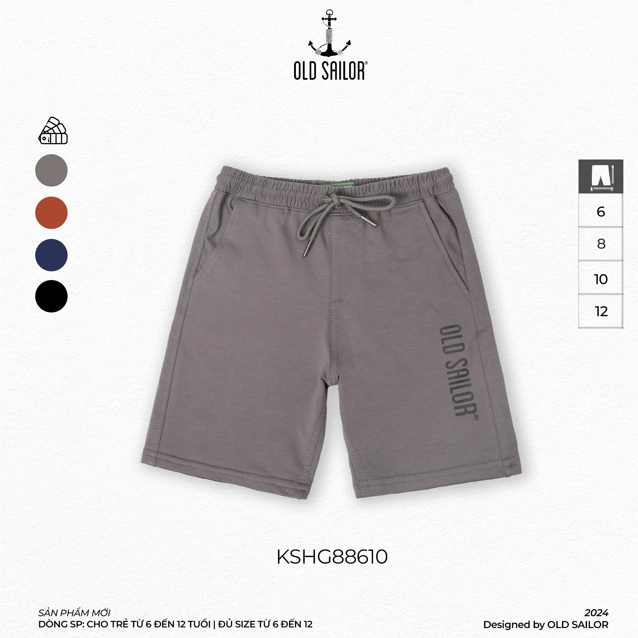 Quần Short Trẻ Em Old Sailor - KSHG88610