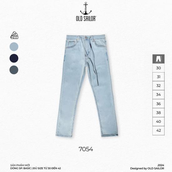 Quần Jeans Form Slimfit Old Sailor - 7054 - Big size upto 44