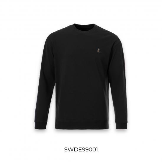 Áo sweater nam Old Sailor - O.S.L SWEATER - BLACK - SWDE99001 - đen - Big size upto 5XL