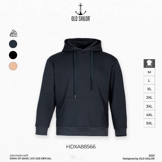 Áo hoodie Old Sailor - Grey - HDXA88566 - xám - Big size upto 5XL