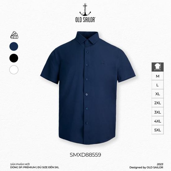 Áo sơ mi vải nano Old Sailor - Navy - SMXD88559 - xanh đen - Big Size Upto 5XL