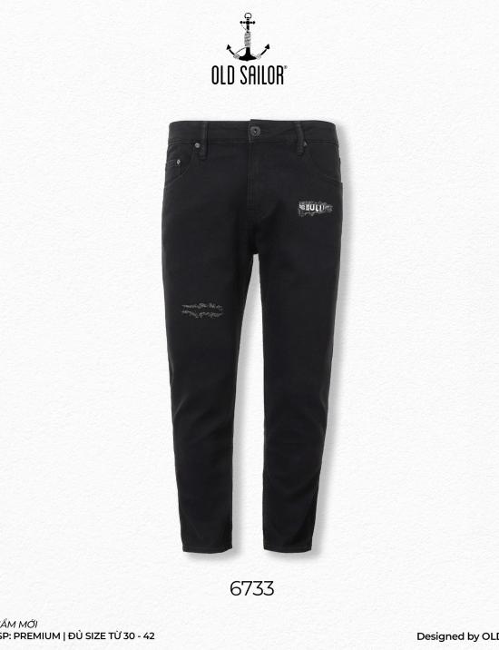 Quần jeans nam form slimfit Old Sailor - 6733 - Big size upto 42