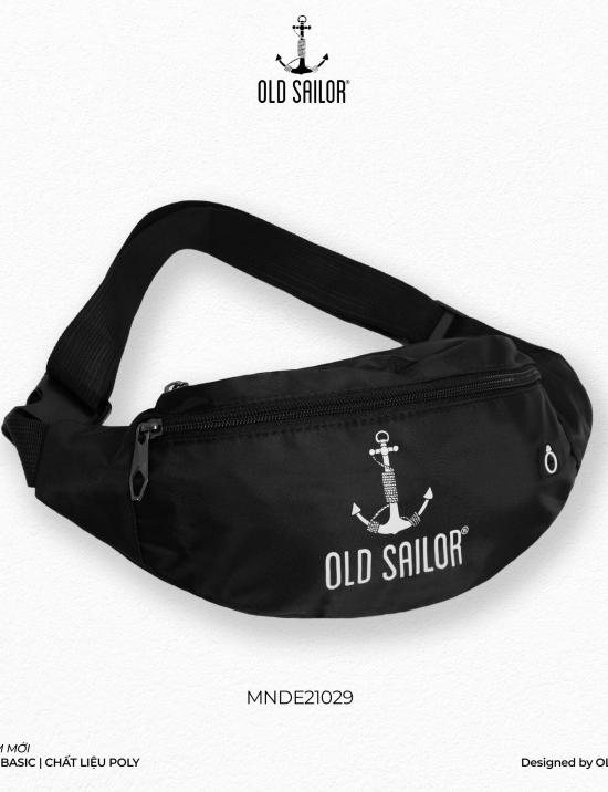 Túi đeo chéo Old Sailor - O.S.L CROSSDY BAG - BLACK - MNDE21029