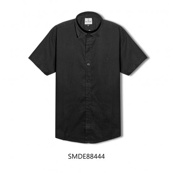 Áo sơ mi Oxford Old Sailor - O.S.L  OXFORD SHIRT  BLACK - SMDE88444 - đen - big size upto 5XL