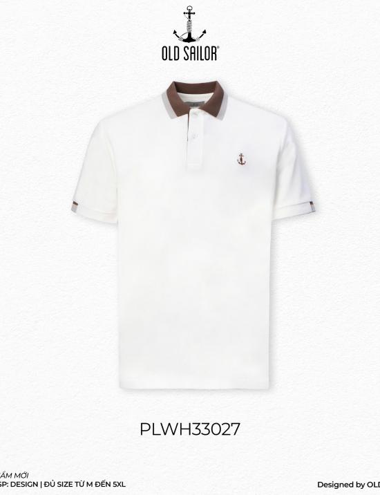 Áo Polo Embroidery Old Sailor - PLWH33027 - Big Size Upto 5XL