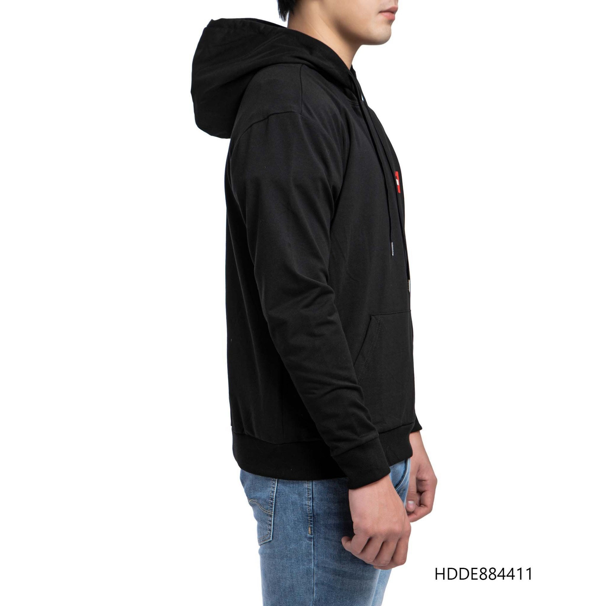 Áo hoodie red tag Old Sailor - O.S.L RED TAG HOODIE BLACK - HDDE884411 - đen - big size upto 4XL