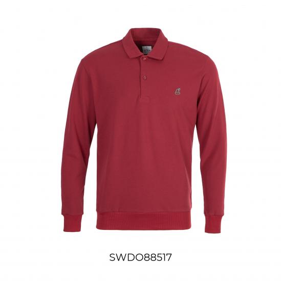 Áo sweater có cổ nam Old Sailor - O.S.L XMAS SWEATER - RED - SWDO88517 - đỏ - Big size upto 5XL
