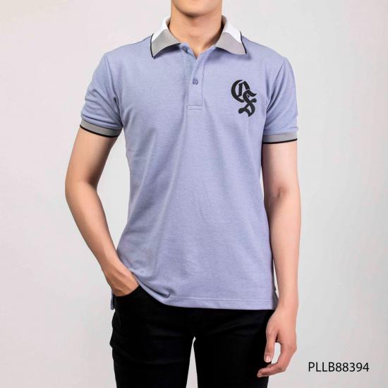 Áo thun Polo Old Sailor - O.S.L POLO - PURPLE BLUE PLLB883941 - tím - big size upto 4XL