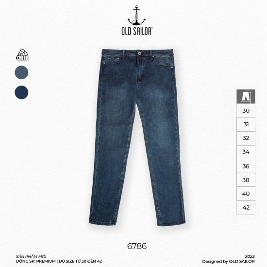Quần jeans nam form skinny Old Sailor - 6786 - Big size upto 42