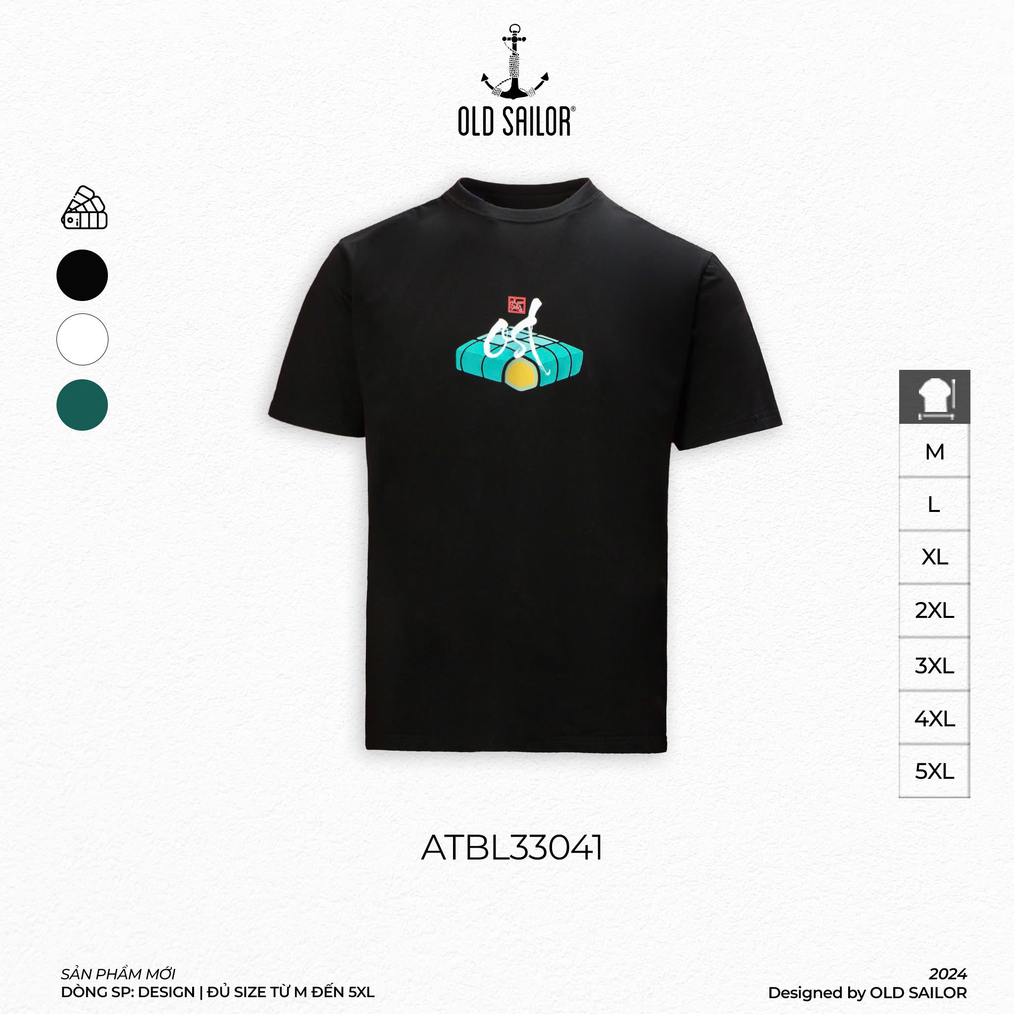 Áo Thun Tết Sum Vầy Family Old Sailor - ATBL33041 - Big Size Upto 5XL