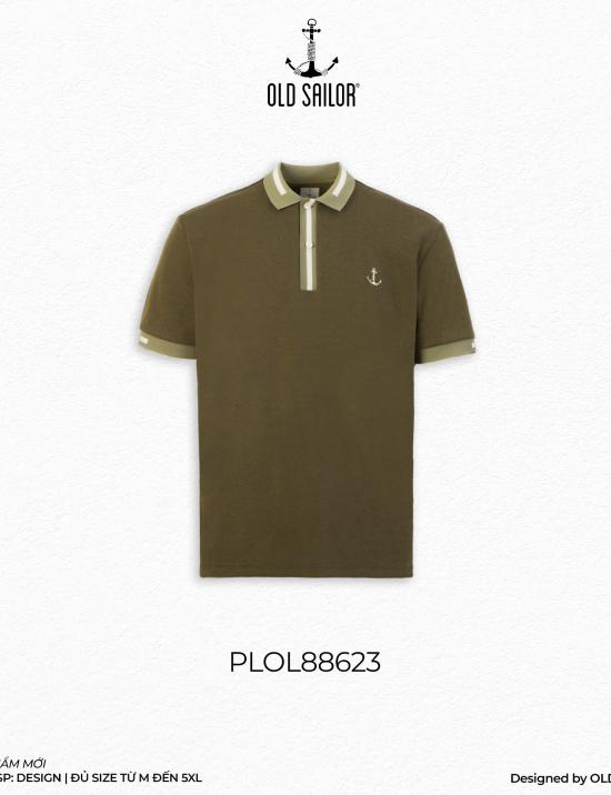 Áo Polo Distance Old Sailor - PLOL88623 - Big Size Upto 5XL