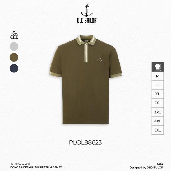 Áo Polo Distance Old Sailor - PLOL88623 - Big Size Upto 5XL