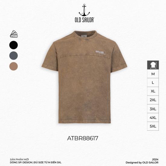 Áo Thun Wash Old Sailor - ATBR88617 - Big Size Upto 5XL