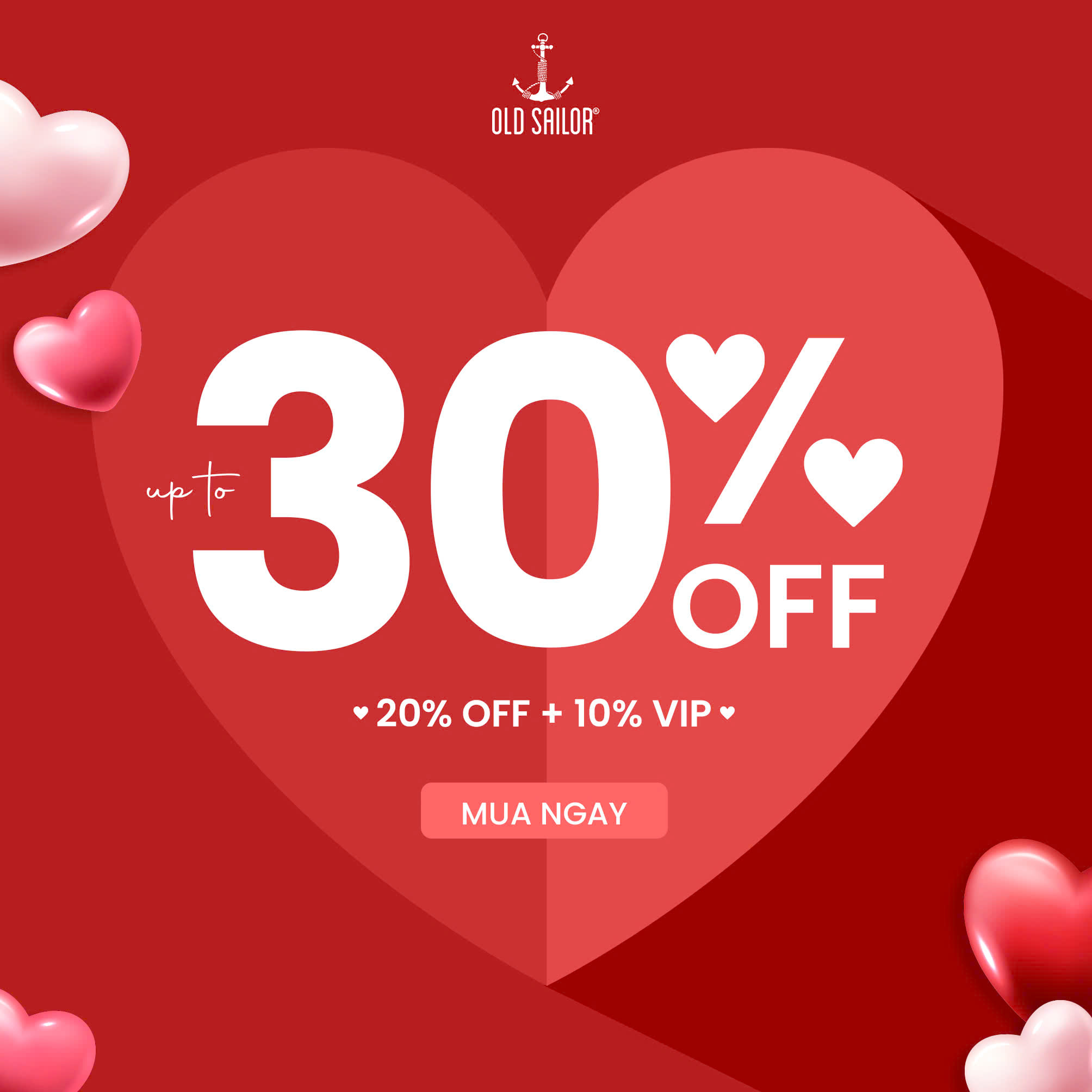 HAPPY VALENTINE'S - UPTO 30% OFF